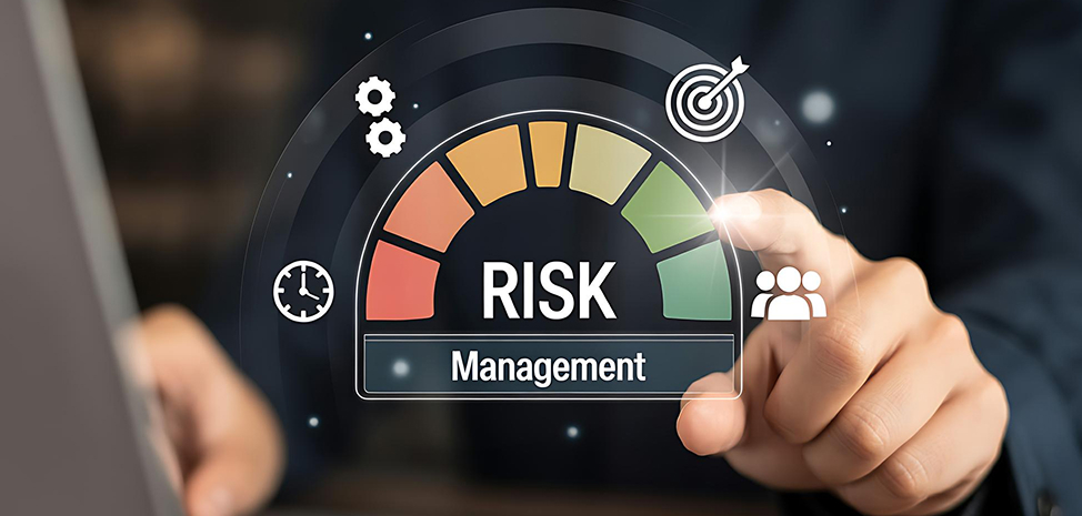 Team assessing program risk and performance metrics