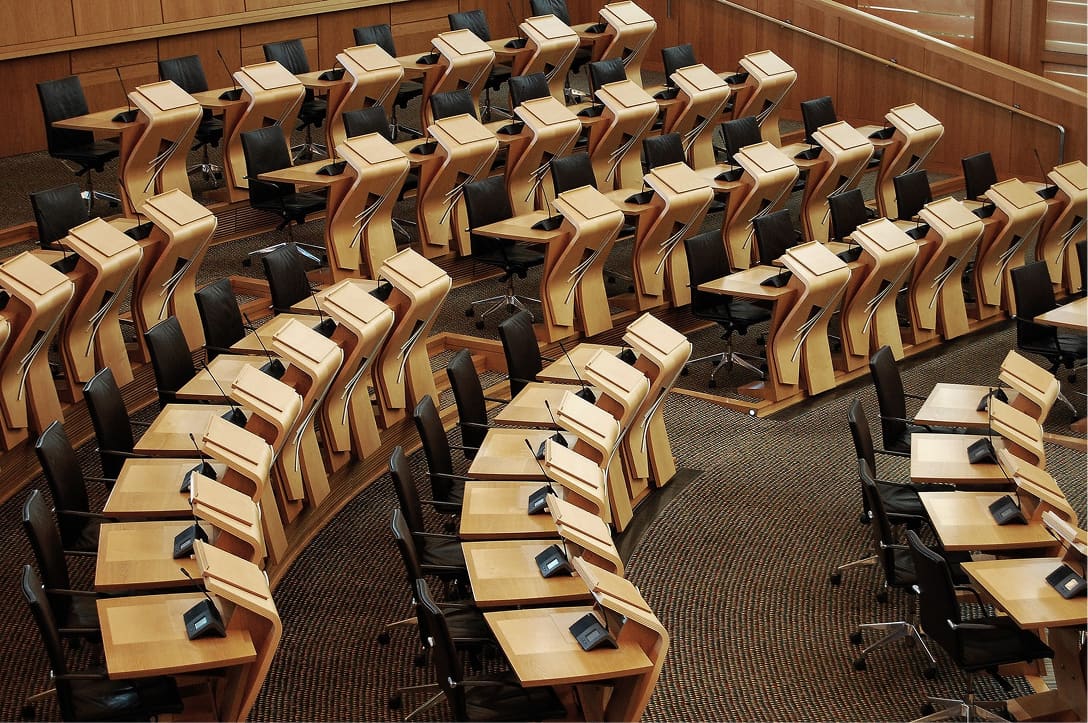 Policy advisors reviewing regulatory strategy